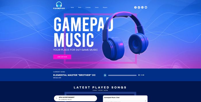 Gamepad Music